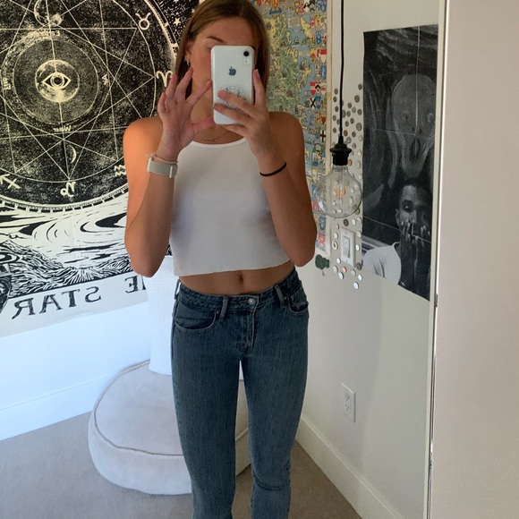 Levi’s 721 High Rise Skinny Jeans with Distressing - Picture 2 of 4